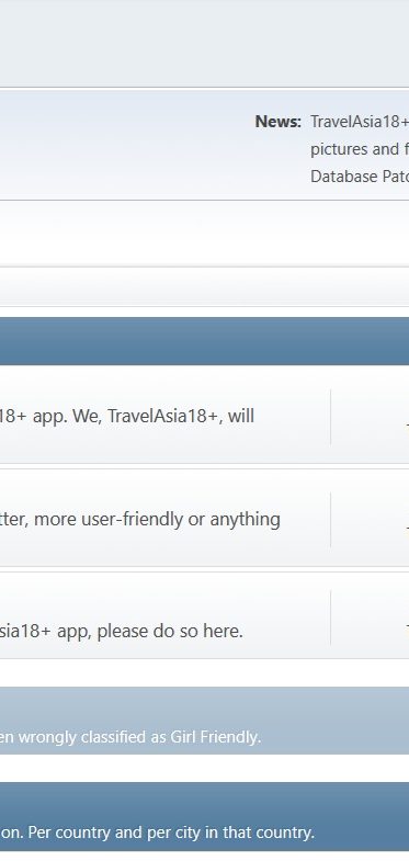 TravelAsia18+ forum